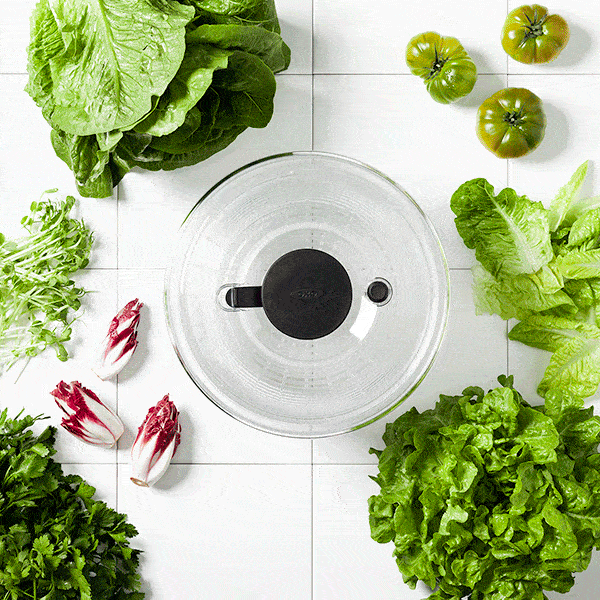 The best spin dry you'll ever have Shop salad spinners + prep tools